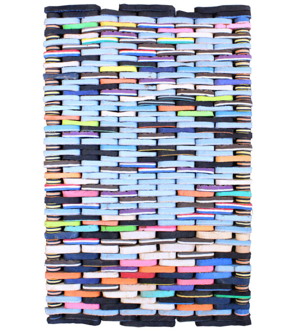 Klip-Klap dørmåtte, multicolor - Billede 4