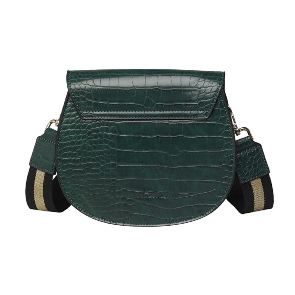 Minka Saddeltaske, Emerald Green, Vegan. - Billede 3