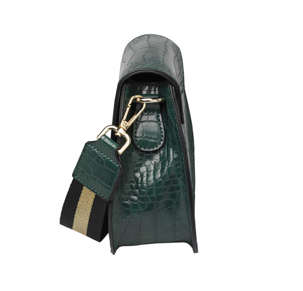 Minka Saddeltaske, Emerald Green, Vegan. - Billede 2