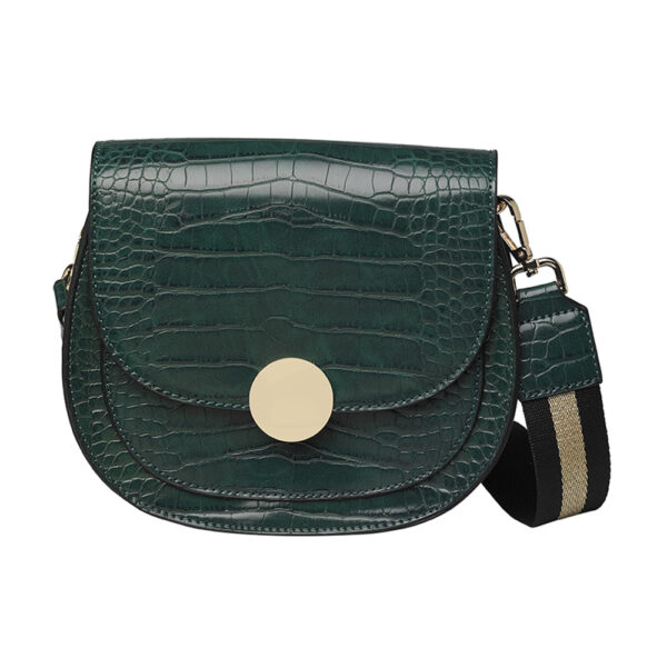 Minka Saddeltaske, Emerald Green, Vegan.