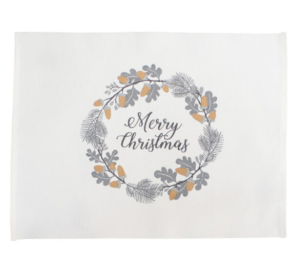Placemat Golden Acorns, X-Mas