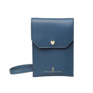 Phone Purse m. kortholder, Sia, Denim Blue