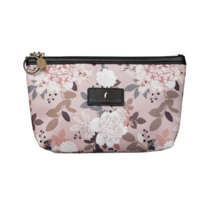 Makeup-pung / organizer, Peonies on Pink