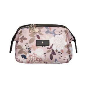 Mia Toilettaske med bøjle, Peonies on Pink