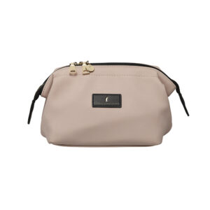 Toilettaske med ramme, Heavenly Pink, Vegansk.