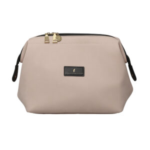 Toilettaske med ramme, Heavenly Pink, Large.