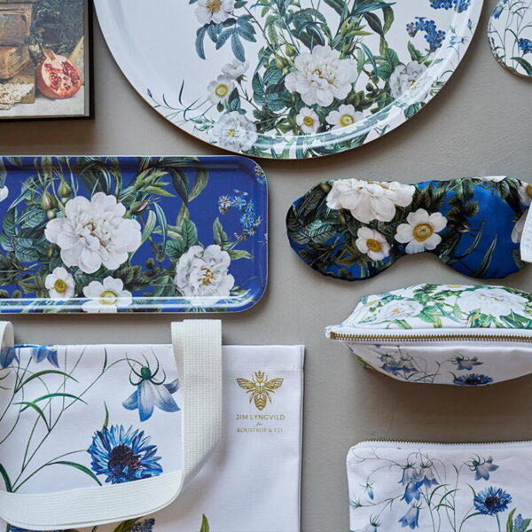 Bakke Blue Flower Garden, rektangulær - Billede 2