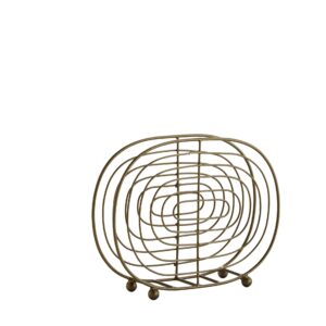 Servietholder i metal, fil-de-fer.