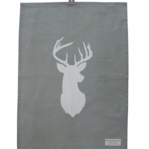 Viskestykke, hvid hjort